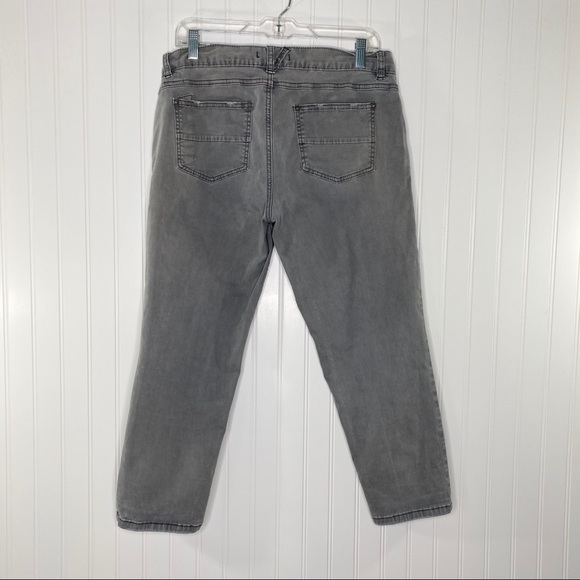 Free People Gray Cropped Jeans Size 30 - Picture 2 of 5